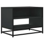 Mueble de TV madera de ingeniería y metal negro 61x40x46 cm | Foro24|Onlineshop| Casa, Jardín y Más Foro24.es