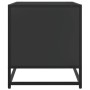 Mueble de TV madera de ingeniería y metal negro 61x40x46 cm | Foro24|Onlineshop| Casa, Jardín y Más Foro24.es