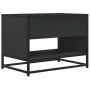 Mueble de TV madera de ingeniería y metal negro 61x40x46 cm | Foro24|Onlineshop| Casa, Jardín y Más Foro24.es