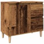 Armario de lavabo baño madera ingeniería envejecida 65x33x60 cm de , Tocadores de baño - Ref: Foro24-857120, Precio: 75,59 €,...