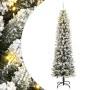 Árbol de Navidad artificial con 150 LEDs y nieve flocada 150 cm de , Arboles de navidad - Ref: Foro24-3315769, Precio: 55,71 ...