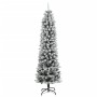 Árbol de Navidad artificial con 150 LEDs y nieve flocada 150 cm de , Arboles de navidad - Ref: Foro24-3315769, Precio: 55,71 ...