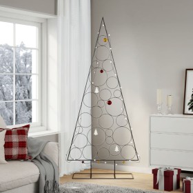 Árbol de Navidad para decoración metal negro 210 cm by , Christmas trees - Ref: Foro24-4018959, Price: 62,45 €, Discount: %