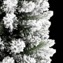 Árbol de Navidad artificial estrecho con nieve PVC y PE 150 cm de , Arboles de navidad - Ref: Foro24-4019686, Precio: 48,36 €...