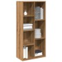 Estantería roble artisan 50x25x104 cm de , Librerías y estanterías - Ref: Foro24-855965, Precio: 62,84 €, Descuento: %