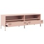 Mueble para TV acero laminado en frío rosa 135x39x43,5 cm | Foro24|Onlineshop| Casa, Jardín y Más Foro24.es