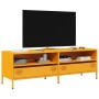 Mueble para TV acero laminado en frío amarillo 135x39x43,5 cm de , Muebles TV - Ref: Foro24-851337, Precio: 197,28 €, Descuen...