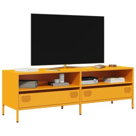 Mueble para TV acero laminado en frío amarillo