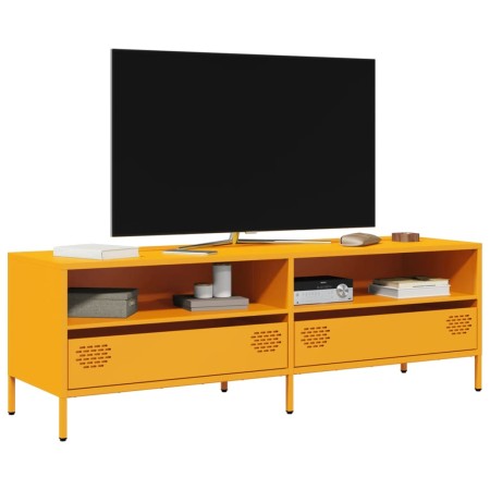 Mueble para TV acero laminado en frío amarillo 135x39x43,5 cm | Foro24|Onlineshop| Casa, Jardín y Más Foro24.es