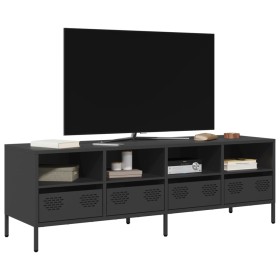 Mueble para TV acero laminado en frío negro