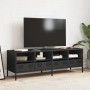 Mueble para TV acero laminado en frío negro 135x39x43,5 cm | Foro24|Onlineshop| Casa, Jardín y Más Foro24.es