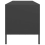 Mueble para TV acero laminado en frío negro 135x39x43,5 cm | Foro24|Onlineshop| Casa, Jardín y Más Foro24.es