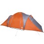 Tienda familiar con cúpula impermeable 6 personas gris naranja | Foro24|Onlineshop| Casa, Jardín y Más Foro24.es