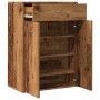 Mueble zapatero madera de ingeniería envejecida 60x35x84 cm von , Schuhregale und Schuhorganisatoren - Ref: Foro24-855952, Pr...