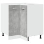 Mueble cocina madera ingeniería gris hormigón 75,5x75,5x81,5 cm de , Armarios de cocina - Ref: Foro24-856094, Precio: 82,27 €...