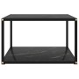 Mesa de centro negra vidrio templado 60x60x35 cm de vidaXL, Mesas de centro - Ref: Foro24-322890, Precio: 82,99 €, Descuento: %