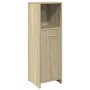 Set de muebles de baño 3 pzas madera contrachapada roble Sonoma de , Muebles de baño - Ref: Foro24-3324971, Precio: 105,21 €,...