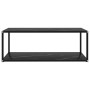 Black tempered glass coffee table 100x50x35 cm by vidaXL, Coffee table - Ref: Foro24-322900, Price: 86,99 €, Discount: %