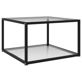 Mesa de centro transparente vidrio templado 60x60x35 cm de vidaXL, Mesas de centro - Ref: Foro24-322887, Precio: 79,74 €, Des...