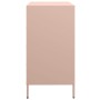 Aparador de acero laminado en frío rosa 68x39x73,5 cm de , Aparadores - Ref: Foro24-851287, Precio: 192,06 €, Descuento: %