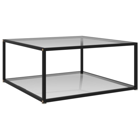 Transparenter Couchtisch aus gehärtetem Glas 80x80x35 cm von vidaXL, Couchtisch - Ref: Foro24-322892, Preis: 110,67 €, Rabatt: %