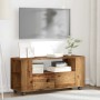 Mueble TV con ruedas madera ingeniería envejecida 102x34,5x43cm von , TV-Möbel - Ref: Foro24-855990, Preis: 86,73 €, Rabatt: %