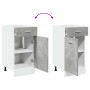 Armario inferior cajón contrachapada gris hormigón 40x46x81,5cm de , Armarios de cocina - Ref: Foro24-856082, Precio: 61,87 €...