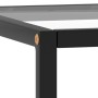 Mesa de centro con vidrio templado negra 40x40x50 cm de vidaXL, Mesas de centro - Ref: Foro24-322907, Precio: 31,54 €, Descue...