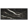 Mesa de centro negra con vidrio de mármol negro 120x50x35 cm de vidaXL, Mesas de centro - Ref: Foro24-322886, Precio: 93,09 €...