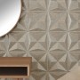 Paneles de pared 24 uds XPS origami Beton 50x50 cm 6 m² | Foro24|Onlineshop| Casa, Jardín y Más Foro24.es