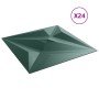 Paneles de pared 24 uds XPS estrella verde 50x50 cm 6 m² | Foro24|Onlineshop| Casa, Jardín y Más Foro24.es