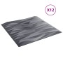 Paneles de pared 12 uds XPS piedra gris 50x50 cm 3 m² de , Recubrimiento de paredes - Ref: Foro24-4100077, Precio: 41,24 €, D...