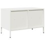 Mueble para TV acero laminado en frío blanco 68x39x43,5 cm de , Muebles TV - Ref: Foro24-851321, Precio: 138,63 €, Descuento: %