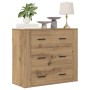 Aparador madera de ingeniería roble artisan 80x33x70 cm von , Sideboards - Ref: Foro24-857086, Preis: 110,15 €, Rabatt: %