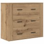 Aparador madera de ingeniería roble artisan 80x33x70 cm von , Sideboards - Ref: Foro24-857086, Preis: 110,15 €, Rabatt: %