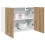 Armario colgante madera de ingeniería roble artisan 80x31x60 cm de , Armarios de cocina - Ref: Foro24-856111, Precio: 74,35 €...