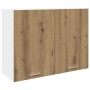 Armario colgante madera de ingeniería roble artisan 80x31x60 cm de , Armarios de cocina - Ref: Foro24-856111, Precio: 74,35 €...