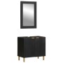 Juego de muebles de baño 2 pzas madera contrachapada negro by , Bathroom furniture - Ref: Foro24-3309994, Price: 154,64 €, Di...