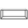 Black coffee table with white marble glass 100x50x35 cm by vidaXL, Coffee table - Ref: Foro24-322881, Price: 72,89 €, Discoun...