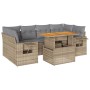 Set sofás de jardín 7 piezas y cojines ratán sintético beige by , Garden sets - Ref: Foro24-3327118, Price: 583,06 €, Discoun...