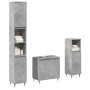 Set muebles de baño 2 piezas madera contrachapada gris hormigón de , Muebles de baño - Ref: Foro24-3324952, Precio: 167,38 €,...