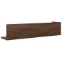 Estantes de pared 2 uds madera roble marrón 75x16,5x16,5 cm von , Regale und Regale - Ref: Foro24-860037, Preis: 35,94 €, Rab...