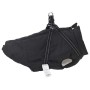 Abrigo para perro con arnés impermeable reflectante 4XL negro by , Clothes for dogs - Ref: Foro24-4019646, Price: 21,71 €, Di...