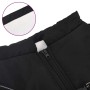 Abrigo para perro con arnés impermeable reflectante 4XL negro by , Clothes for dogs - Ref: Foro24-4019646, Price: 21,71 €, Di...