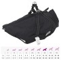 Abrigo para perro con arnés impermeable reflectante 4XL negro by , Clothes for dogs - Ref: Foro24-4019646, Price: 21,71 €, Di...