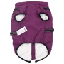 Abrigo para perro con arnés impermeable reflectante 5XL morado de , Ropa para perros - Ref: Foro24-4019644, Precio: 24,44 €, ...