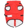 Abrigo para perro con arnés impermeable reflectante 6XL rojo de , Ropa para perros - Ref: Foro24-4019891, Precio: 24,44 €, De...