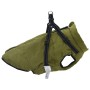 Abrigo perro arnés impermeable reflectante 6XL verde militar | Foro24|Onlineshop| Casa, Jardín y Más Foro24.es