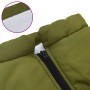 Abrigo perro arnés impermeable reflectante 6XL verde militar | Foro24|Onlineshop| Casa, Jardín y Más Foro24.es