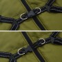 Abrigo perro arnés impermeable reflectante 6XL verde militar | Foro24|Onlineshop| Casa, Jardín y Más Foro24.es